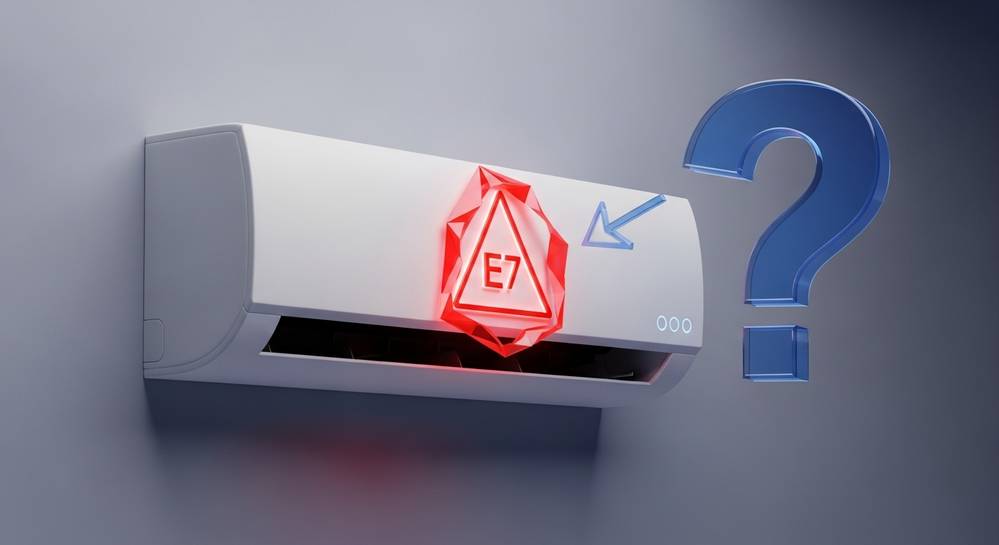 Lỗi e7 trên máy lạnh Aqua là gì?