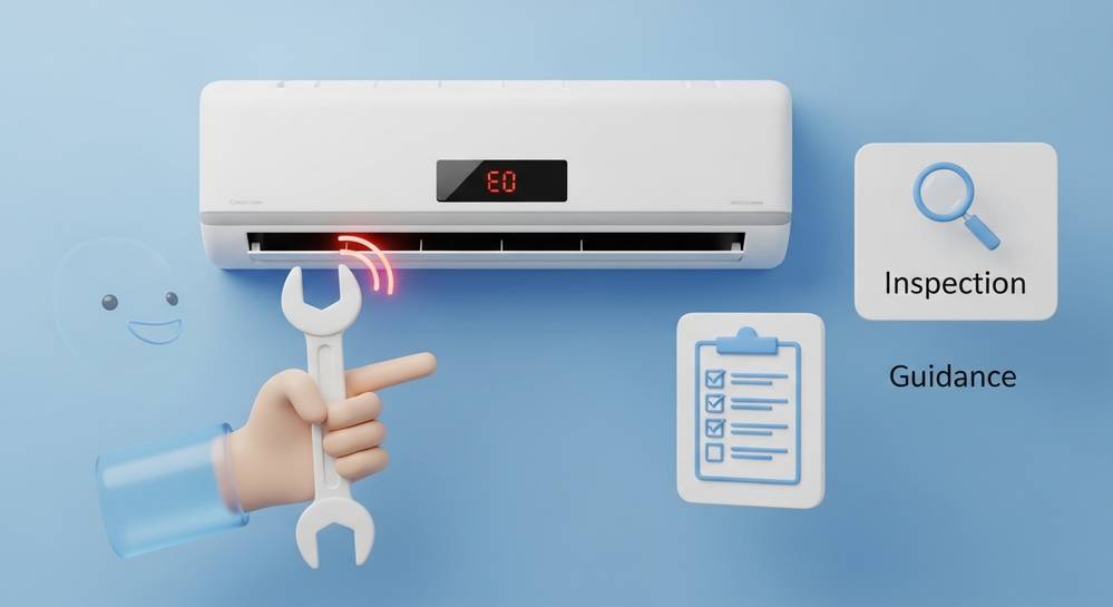 Hướng dẫn kiểm tra và xử lý lỗi E0 tại nhà