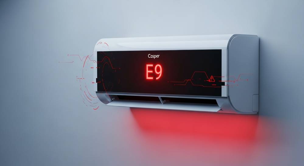 Lỗi E9 trên điều hòa Casper là gì