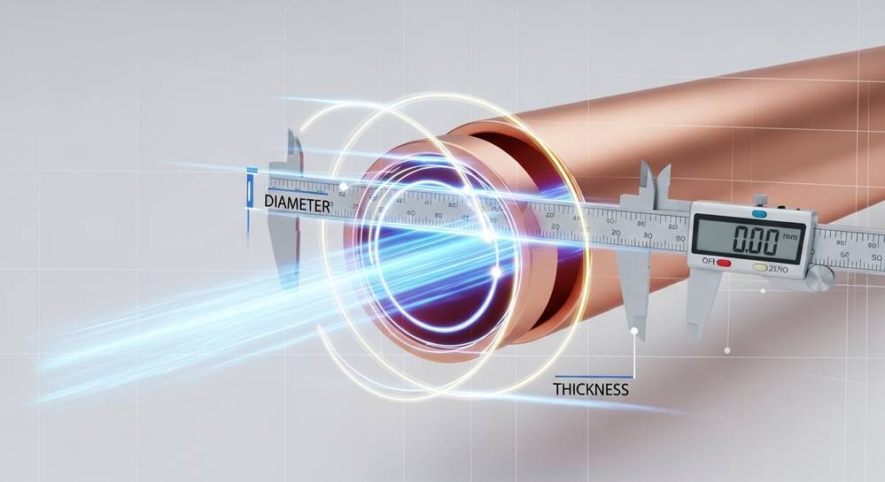 Tiêu chuẩn ống đồng cho máy lạnh cập nhật và chi tiết nhất 2 Các thông số kỹ thuật quan trọng của ống đồng