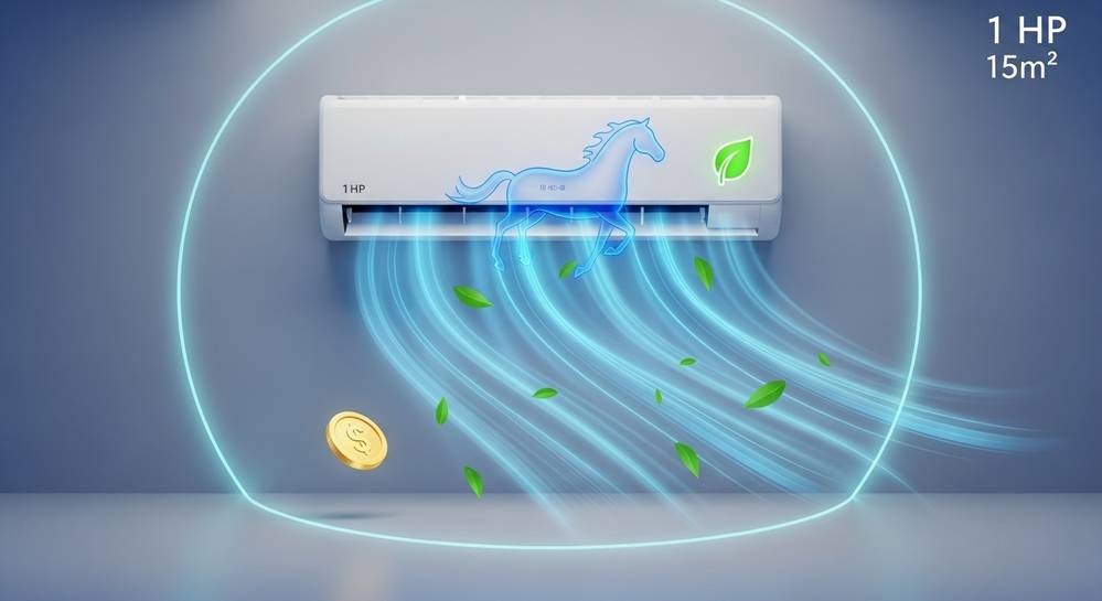 Máy lạnh 1 ngựa là gì và phù hợp với không gian nào