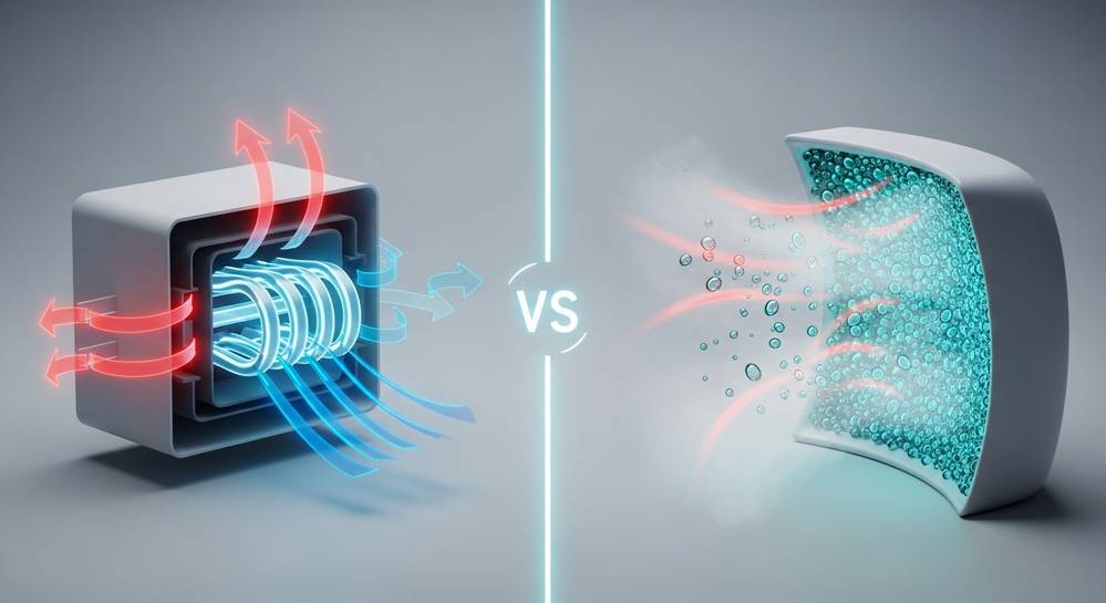 Nên mua quạt điều hòa hay máy lạnh để làm mát hiệu quả 1 Phân biệt nguyên lý hoạt động của quạt điều hòa và máy lạnh