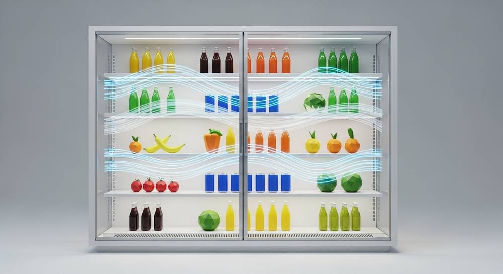 Sắp xếp thực phẩm khoa học để tối ưu hiệu quả làm lạnh