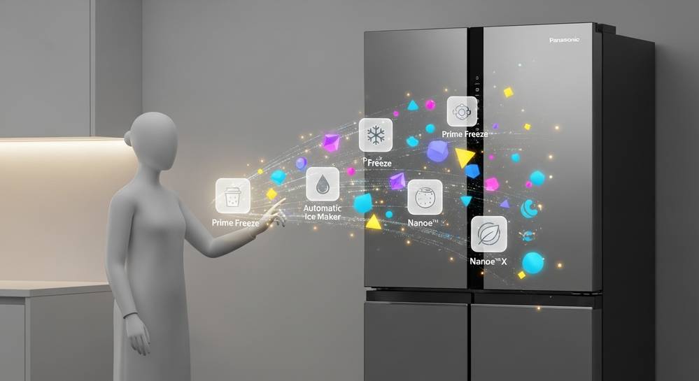 Đánh giá tủ lạnh Panasonic 540 lít NR-YW590YMMV chi tiết 3 Trải nghiệm người dùng và các tiện ích thông minh đi kèm