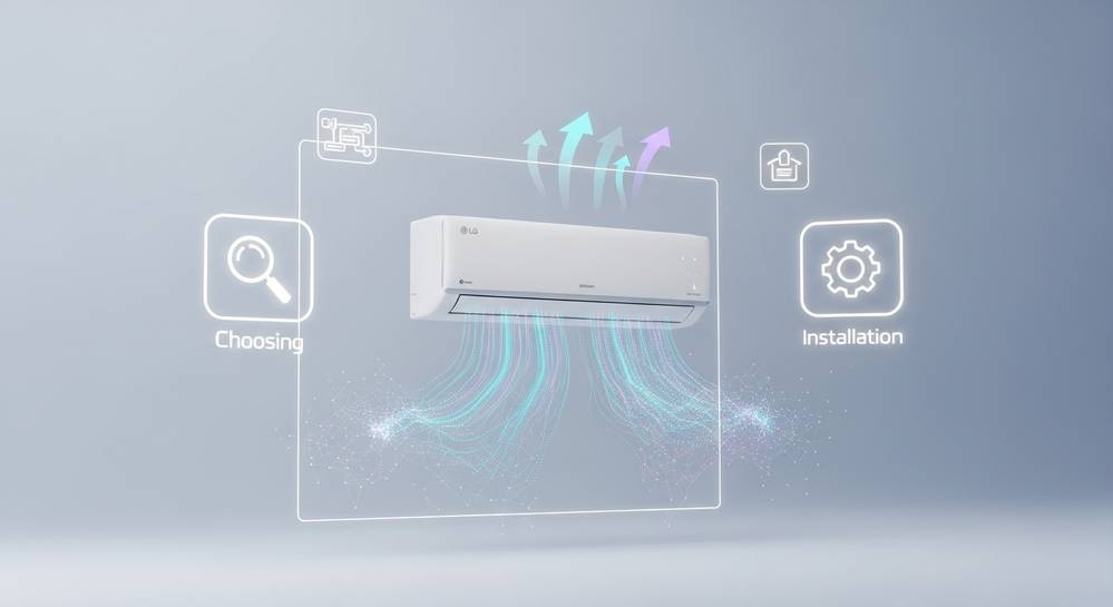 Lưu ý quan trọng khi chọn mua và lắp đặt máy lạnh LG AI